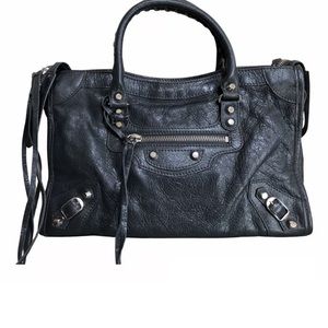 Balenciaga City motorcycle bag🖤🖤